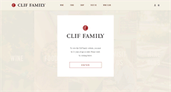 Desktop Screenshot of cliffamily.com